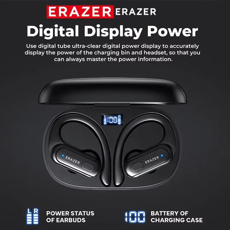 Xt60Pro Sports Wireless Headphones Bluetooth Earphones Hifi Earbuds Noise Reduction Headset with Mic Earhook